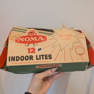 NOMA Indoor Lites Box Vintage Christmas Lights